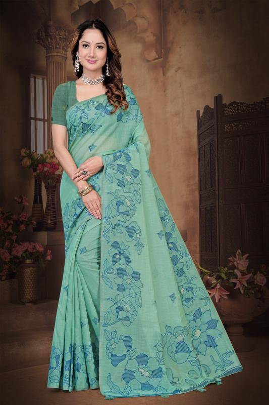 Tulsi WEC-1002 cotton Designer sarees wholesale